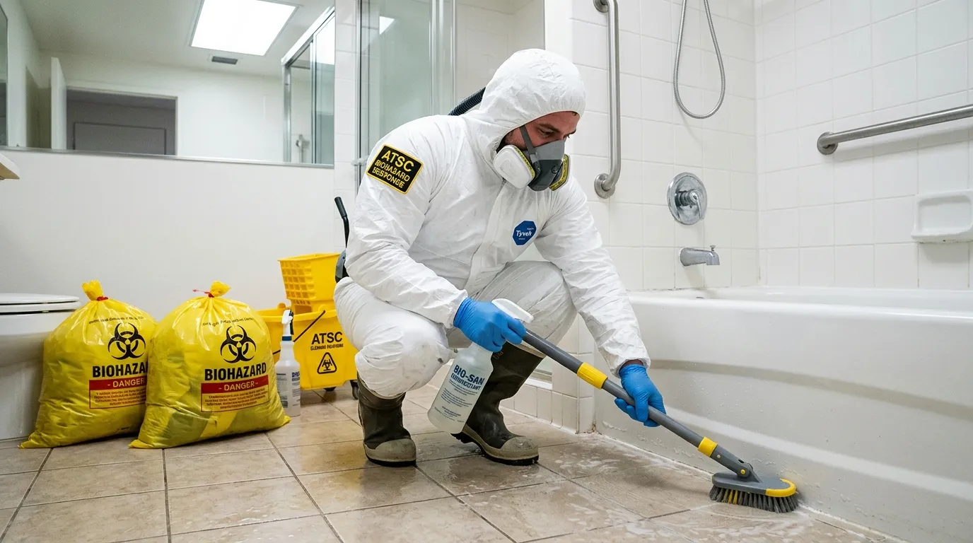 Decontamination equipment deployed for Blood Cleanup in Morris Plains